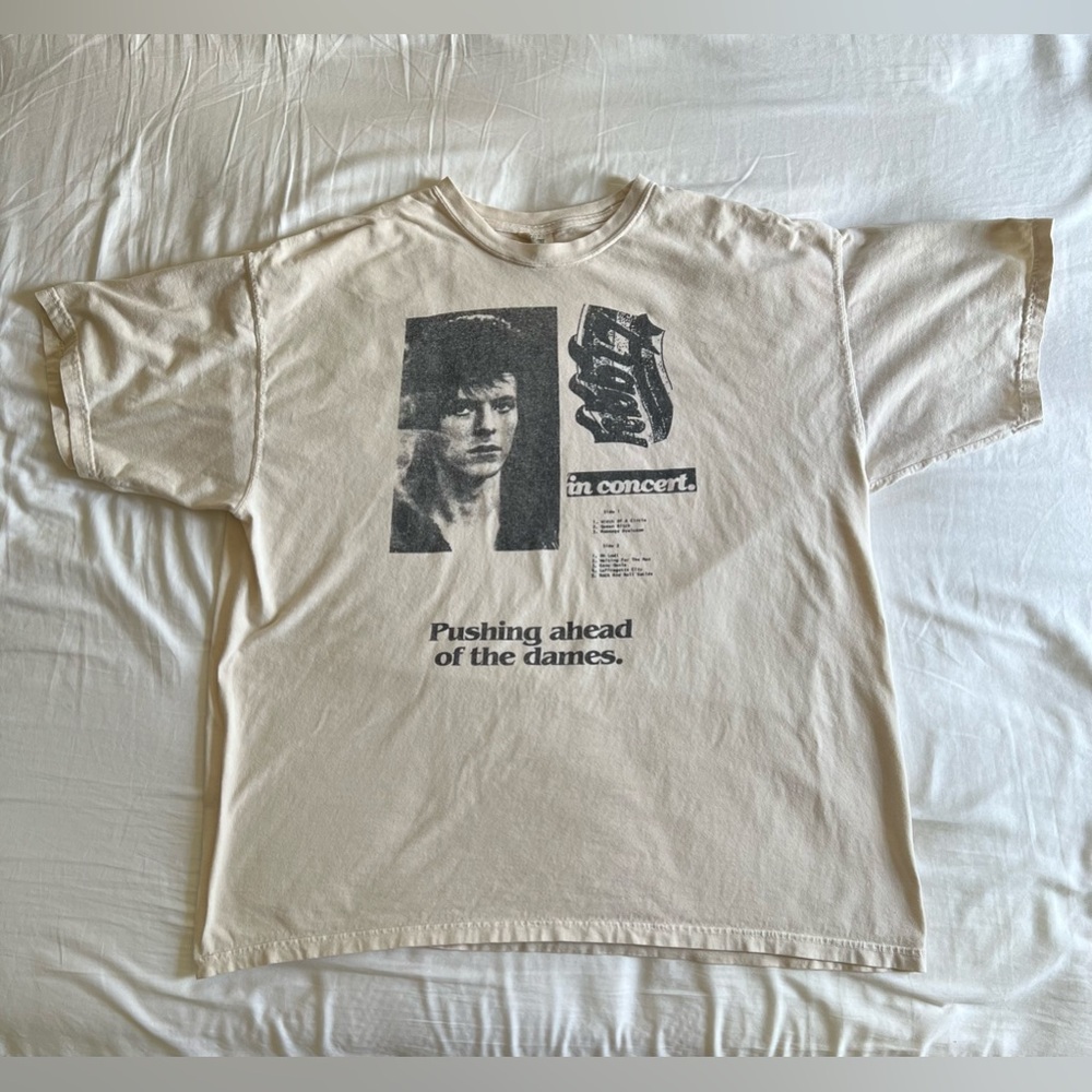 Ziggy Stardust / David Bowie Graphic Band Tee